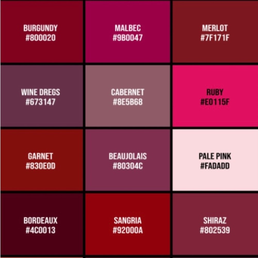 What burgundy is it?